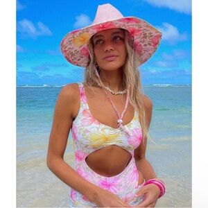 Loveshackfancy X Hurley Hibiscus Cheeky One Piece